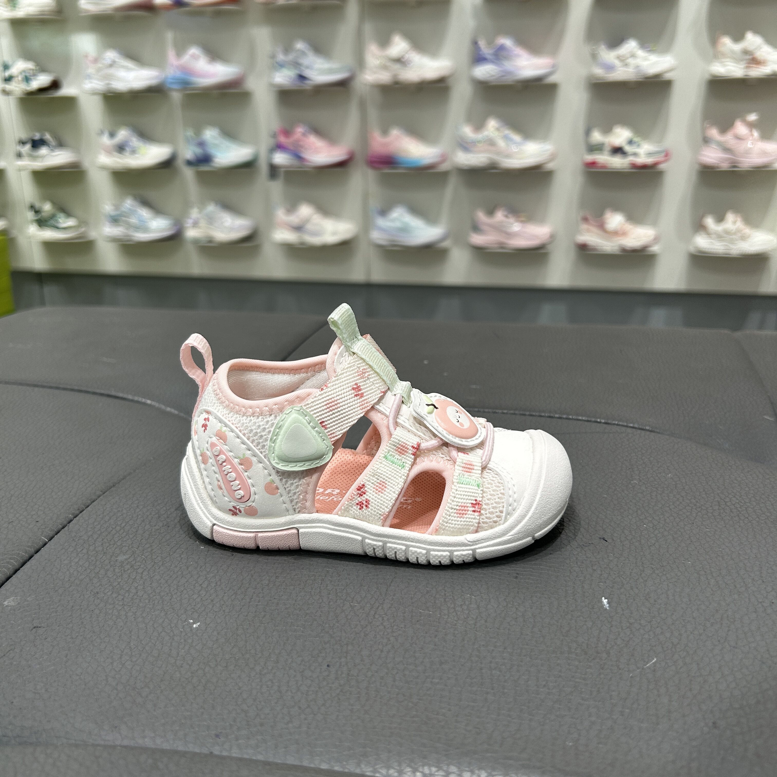 江博士专柜正品2026夏一段女包头凉鞋防滑透气步前鞋1S13B2008KW0