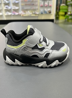 江博士专柜正品2025冬季男童保暖防滑二阶段学步鞋1B14A4026AM0