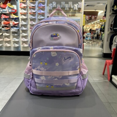 江博士专柜正品护脊减负书包小学生1-3年级女童S小码1Z11B3009AW