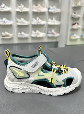 江博士专柜正品2025年春夏男童二阶段轻便机能凉鞋1S14A2018AM0