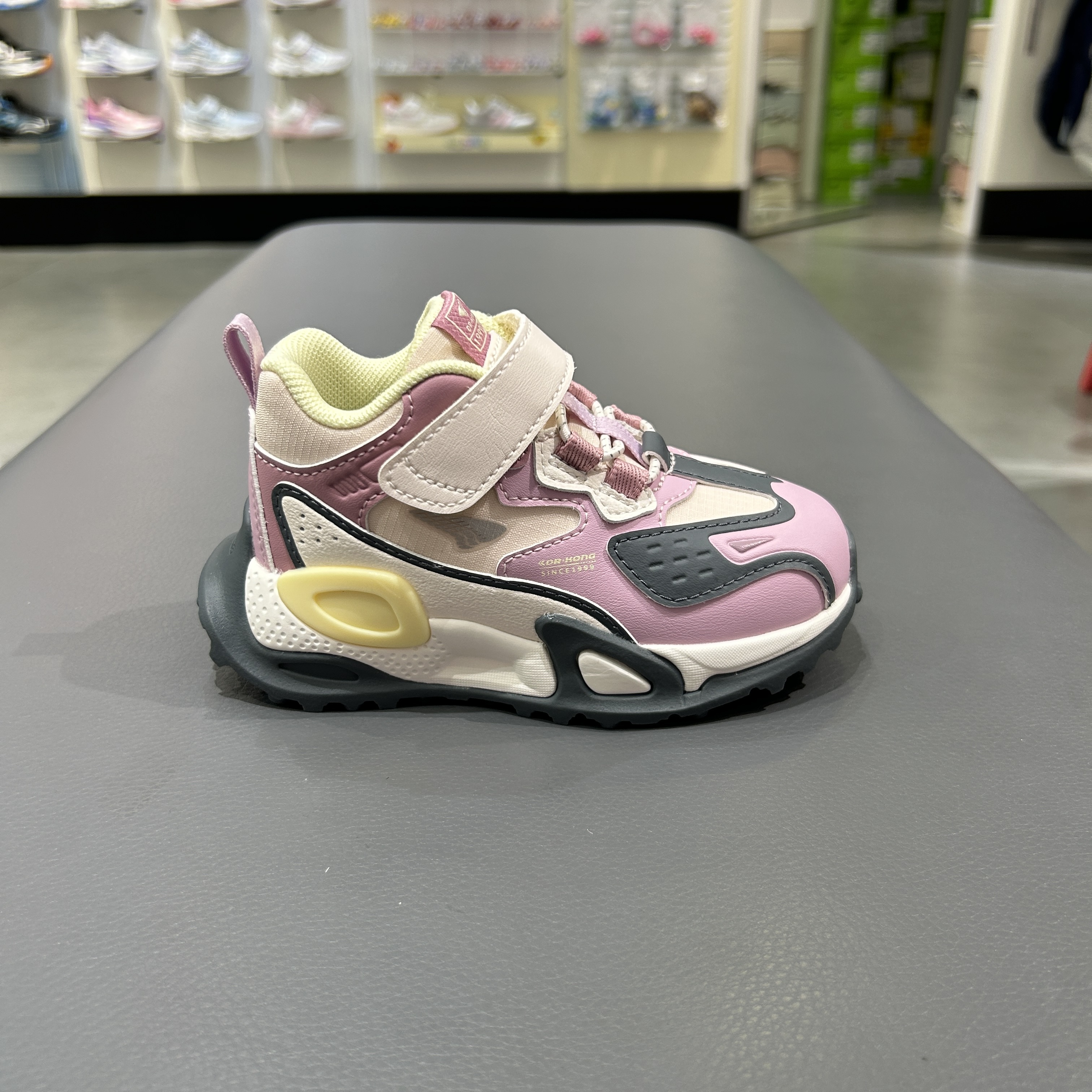 江博士专柜正品2025冬女童高帮无绒保暖二阶段学步鞋1B14A4035CW0