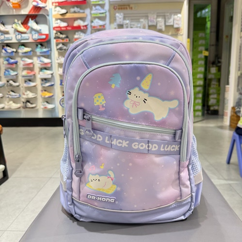 江博士专柜正品护脊减负书包小学生1-3年级女童S小码1Z11B3016BW0