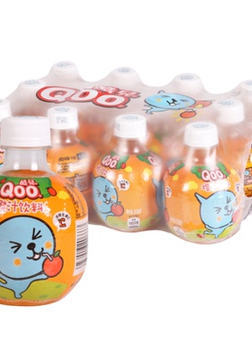 可口可乐美汁源酷儿橙汁饮料260ml*12瓶整箱儿童橙味饮品