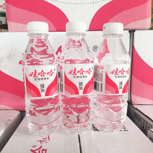 wahaha娃哈哈饮用纯净水 350ml*24瓶装水纸箱装