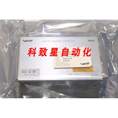 工业配件VAT REFURBISH 650PM-24EH-ADD1/0072 自适应压力控制器