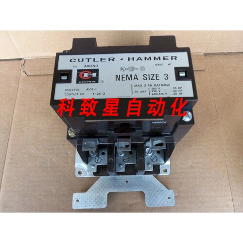 工业配件A10EN0 SIZE 3 STARTER 90 AMP 575V 120V COIL #7