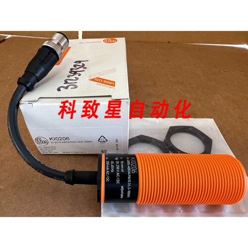 工业配件IFM KI0206电容传感器KI-2015-ABOA/NI/0 1/LS-100AK
