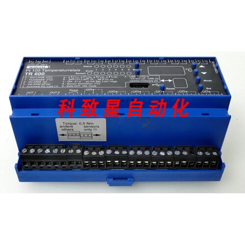 工业配件ZIEHL PT 100 温度继电器TR600 T224360