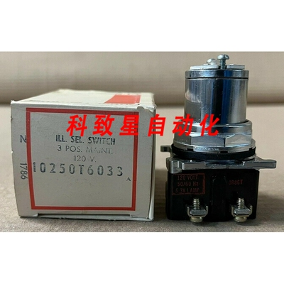 工业配件10250T6033 选择开关120V
