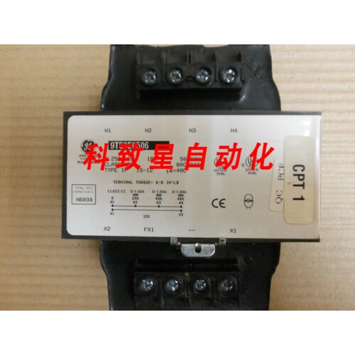 工业配件TRANSFORMER 9T58E0506 0.25 KVA 200/400/480V PRI 120V