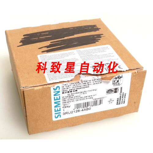 工业配件3RU2126-4AB0 热过载继电器3RU2 126-4AB0 E:01