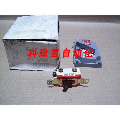 工业配件XS-2C 2 POLE 20A TUMBLER SWITCH COVER W/DEVICE