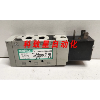 工业配件120V 4路2-POS 1/8英寸电磁阀L11BA4520000030