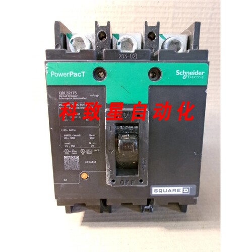 工业配件QBL32175 3极175 AMP 600V POWER PACT CIRCUIT BREAKER