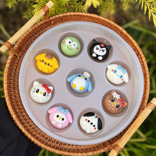 萌妈手作 网红可爱卡通汤圆模具花样面点饺子烘焙模具DIY制作