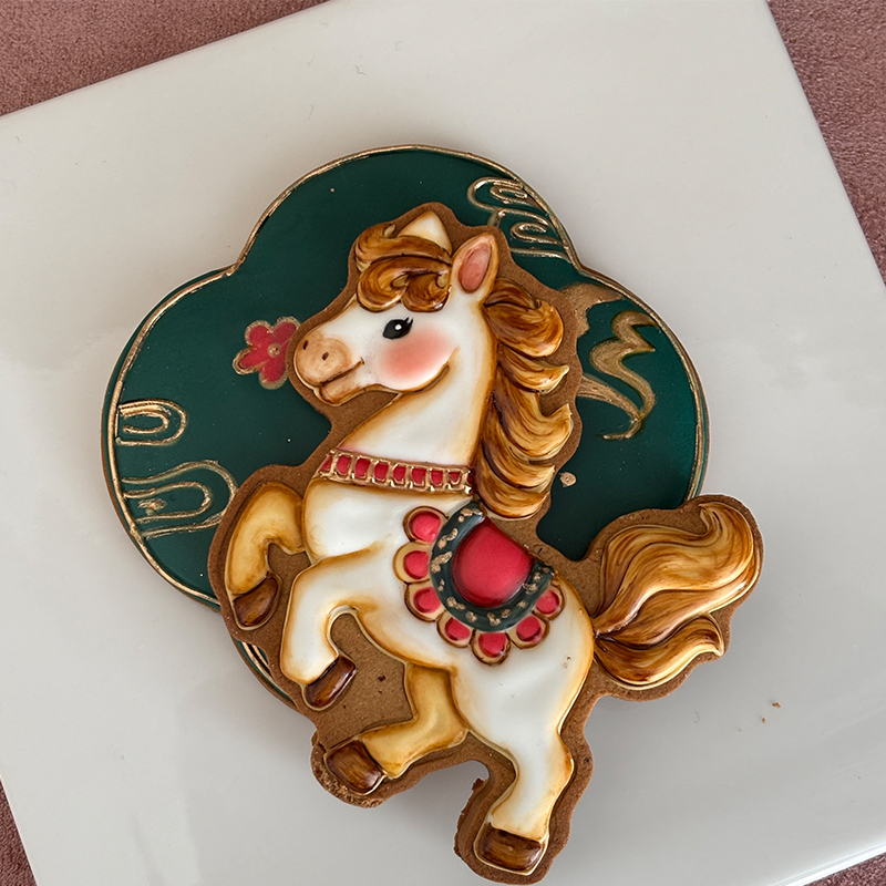 糖安然老师2026奔腾马模具