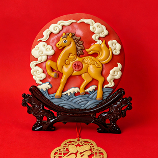 【送教程】王菊老师 2026年马到成功馒头模具创意花式面食模具diy