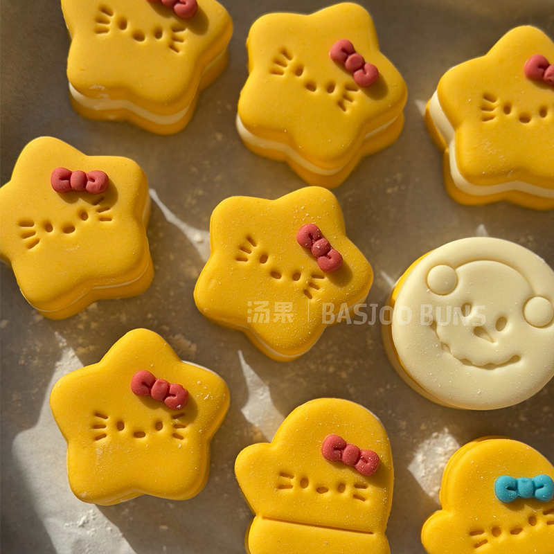 汤果老师可爱小星星馒头模具