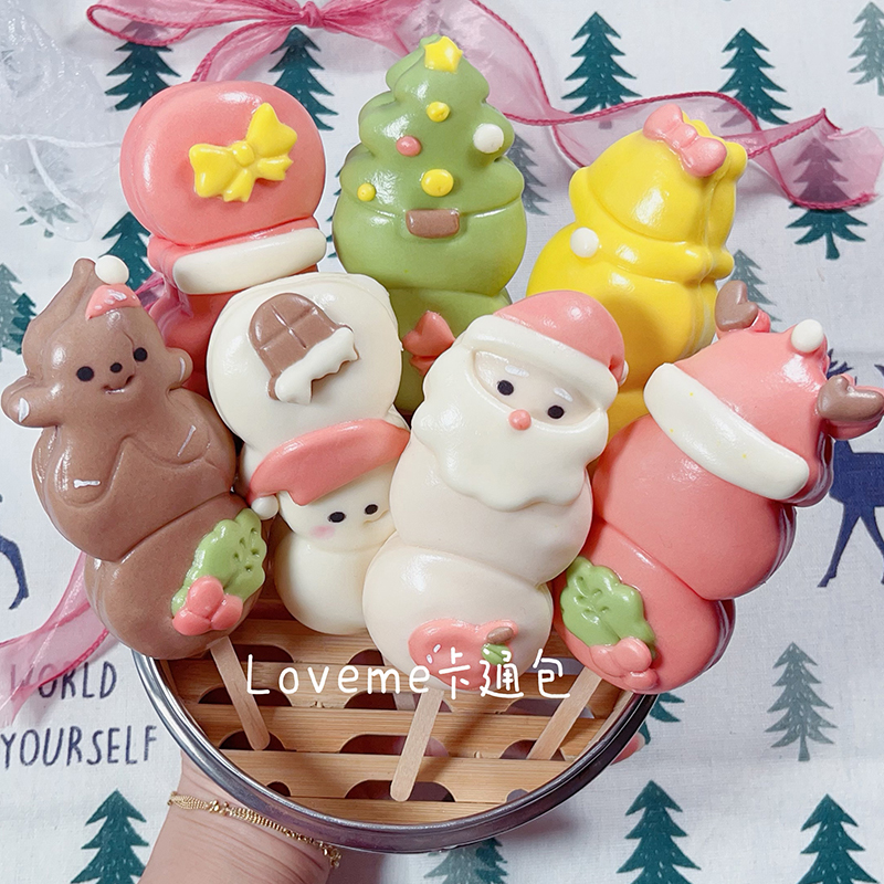 Loveme圣诞节串串馒头模具