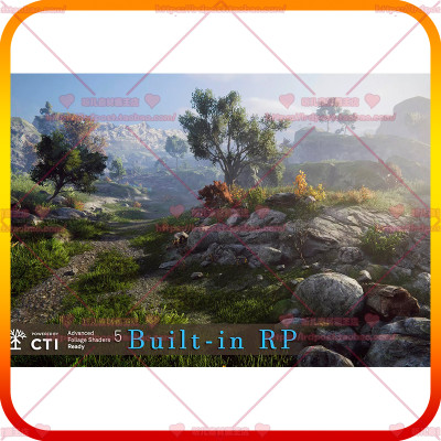 Unity Rocky Hills Environment Mega Pack 4.1 山林自然环境场景