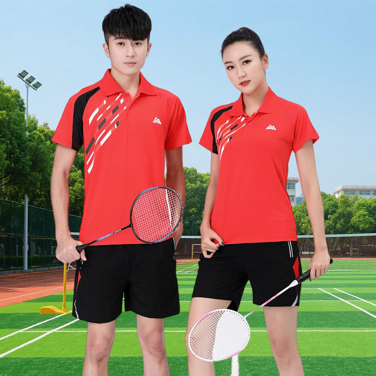 羽毛球服套装夏季跑步训练