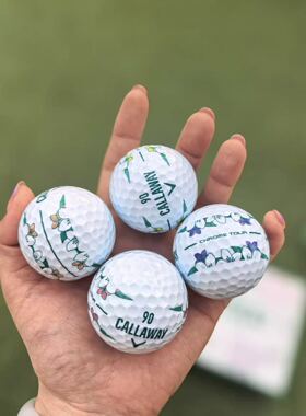 2026年Callaway高尔夫球全新大师赛限量CHROME TOUR四层球比赛球