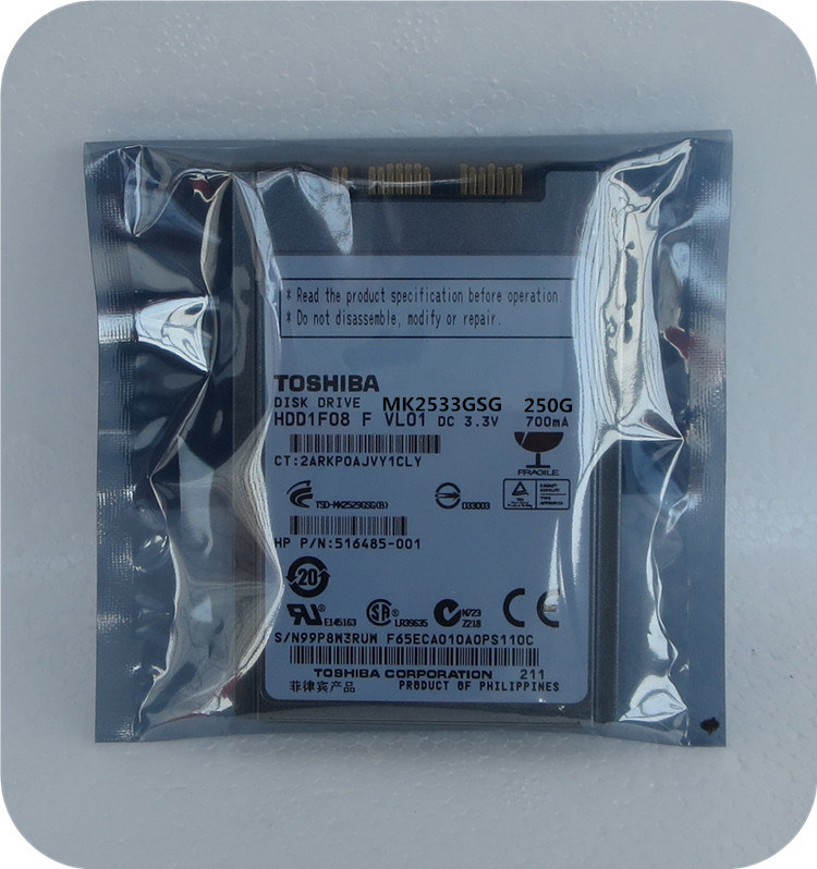 ȫж«Ö¥5400ת1.8´çSATA´®¿Ú250G±Ê¼Ç±¾Ó²ÅÌMK2533GSG MK2529GSG
