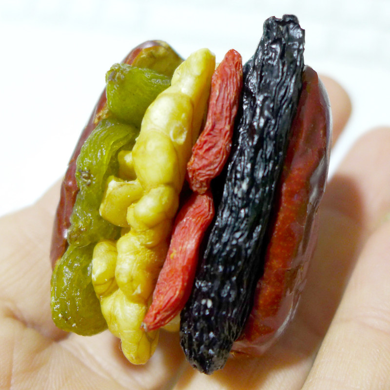 皮妈手作枣抱核桃仁自家优质高品质原料现做无添加营养饱腹小零食
