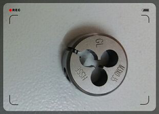 进口日本OSG 可调节式 圆板牙 M2M2.5M3M4M5M6M7M8M9M10M11M12