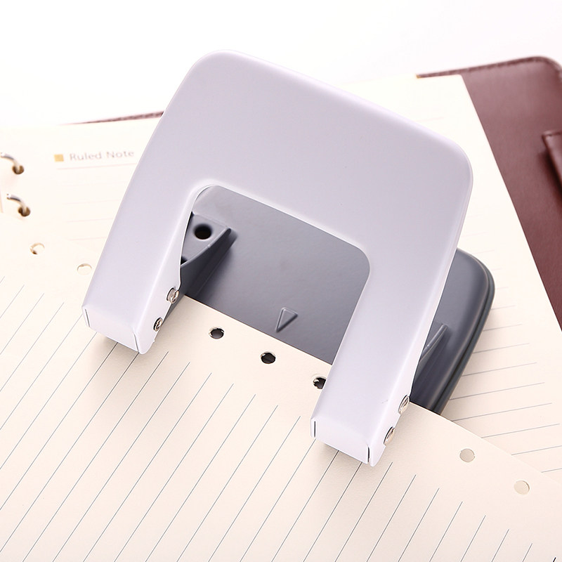 得力0102打孔机二孔20页打洞机打孔器打洞器手动两孔多规格