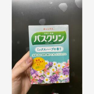 巴斯克林温热香足浴泡澡泡脚粉茉莉/药草20g*5包日本进口泡浴盐
