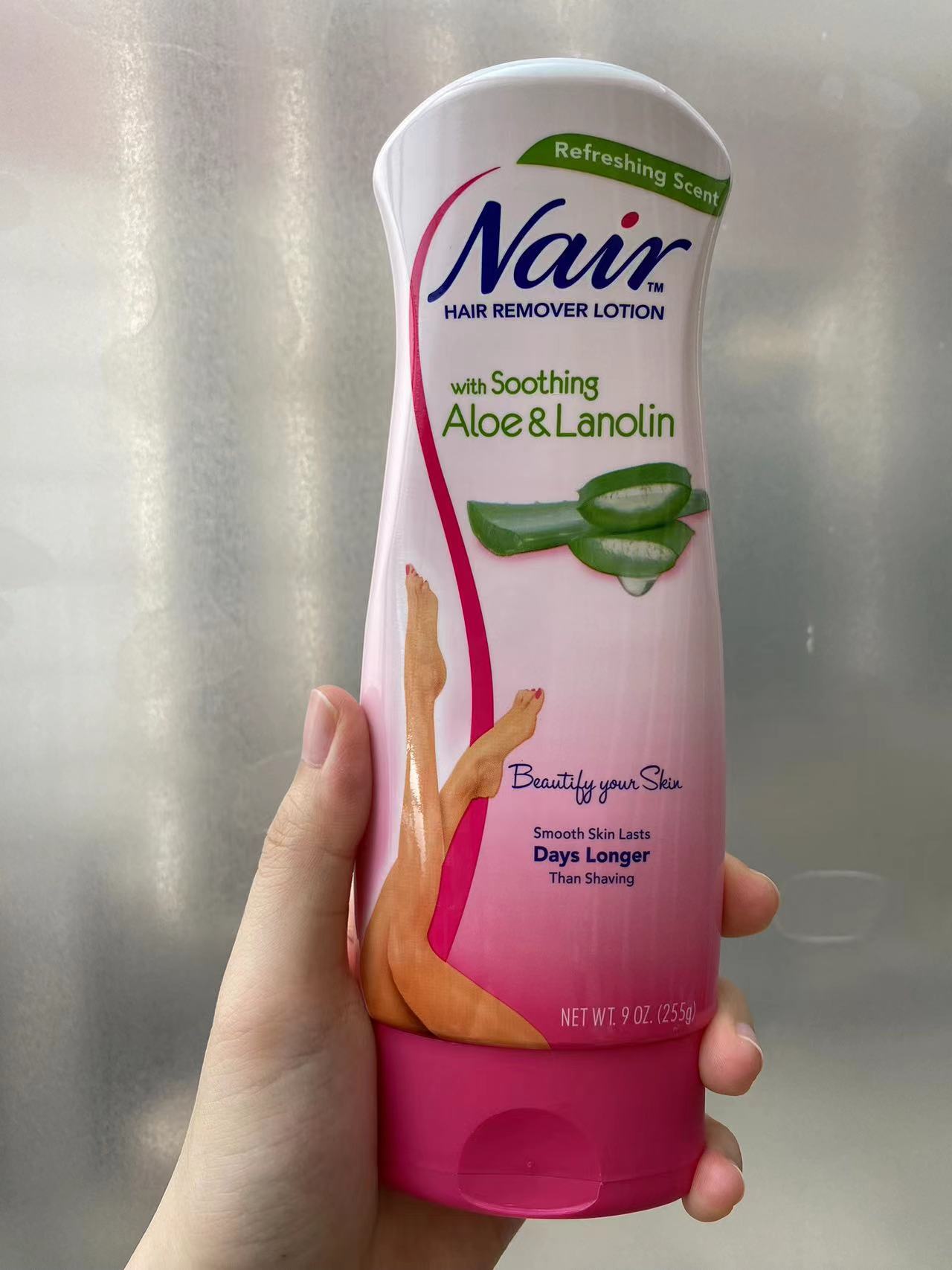 美国进口NAIR芦荟脱毛膏2