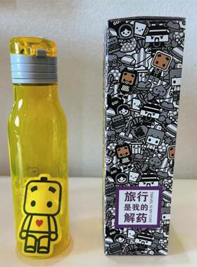张小盒自由女神透明水杯