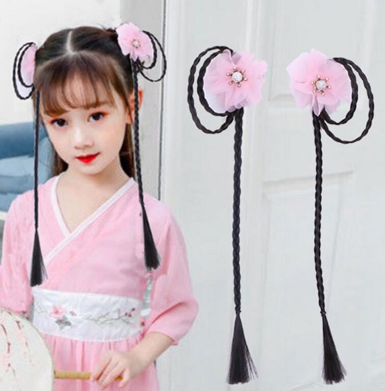 儿童古风发饰中国拜年女公主可爱