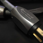 HIFI电源线6平铜镀银K佬美标插头搭配后级功放耳放 小胖