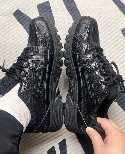 Nike P-6000 耐克正品低帮休闲跑步鞋男款黑色运动鞋CD6404-002