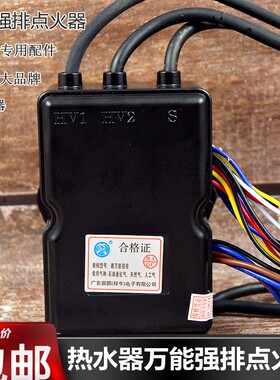 配多接口强排脉冲点火器控制器通用天然气液化气燃气热水器配件