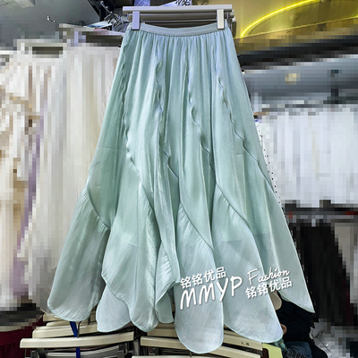 绝美漂亮！好看的流光纱裙半身裙