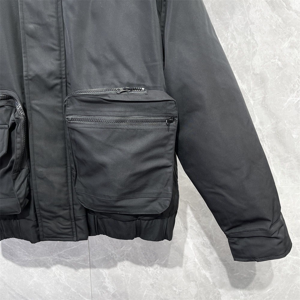 AUTUMN AND WINTER NEW FASHION RETRO PADDED LAPEL COTTON JACKET MENS KOREAN VERSION CASUAL WARM LARGE POCKET COTTON JACKET TIDE