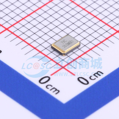 X322526MMB4SI 26MHz ±10ppm 10pF SMD3225-4P 无源晶振贴片晶振