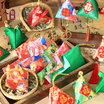 端午节三角香包国风艾叶香囊