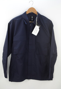 单农男装新款天丝工装休闲日系风格九平道时尚长袖T恤夹克外套男