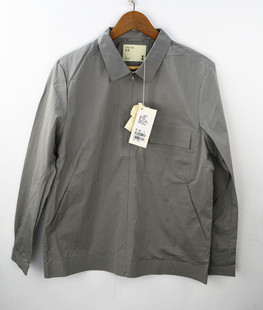 单农男装新薄款休闲简约商务立领短款防风夹克外套日系风格时尚男