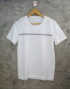 ZUEE术新款百搭纯棉透气休闲圆领短袖T恤日系原创设计潮DAU12317