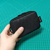 双层拉链多功能卡包证件包airpods耳机收纳小包车钥匙包xpac尼龙