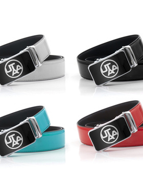 新款UATT高尔夫腰带男女士百搭通用golf皮带户外时尚白腰带