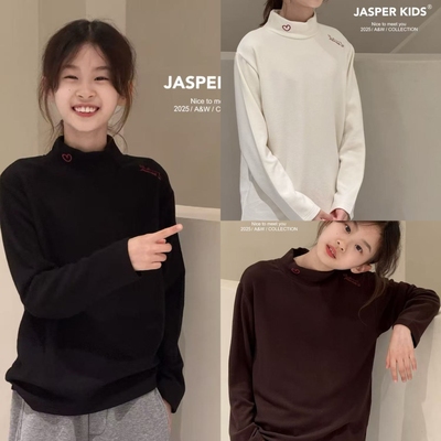 jasperkids新款儿童磨毛打底衫