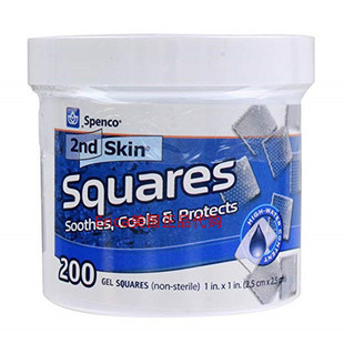 现秒发Spenco 2nd Skin Squares Soothing cool Protection200/48