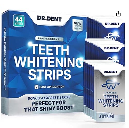 DrDent Professional Teeth Whitening Strips 14 Treatments