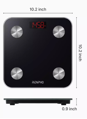 RENPHO Scale for Body Weight, Digital Weighing Elis Scales